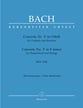 Concerto No. 5 in F Minor, BWV1056 piano sheet music cover